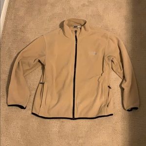 North Face tan fleece
